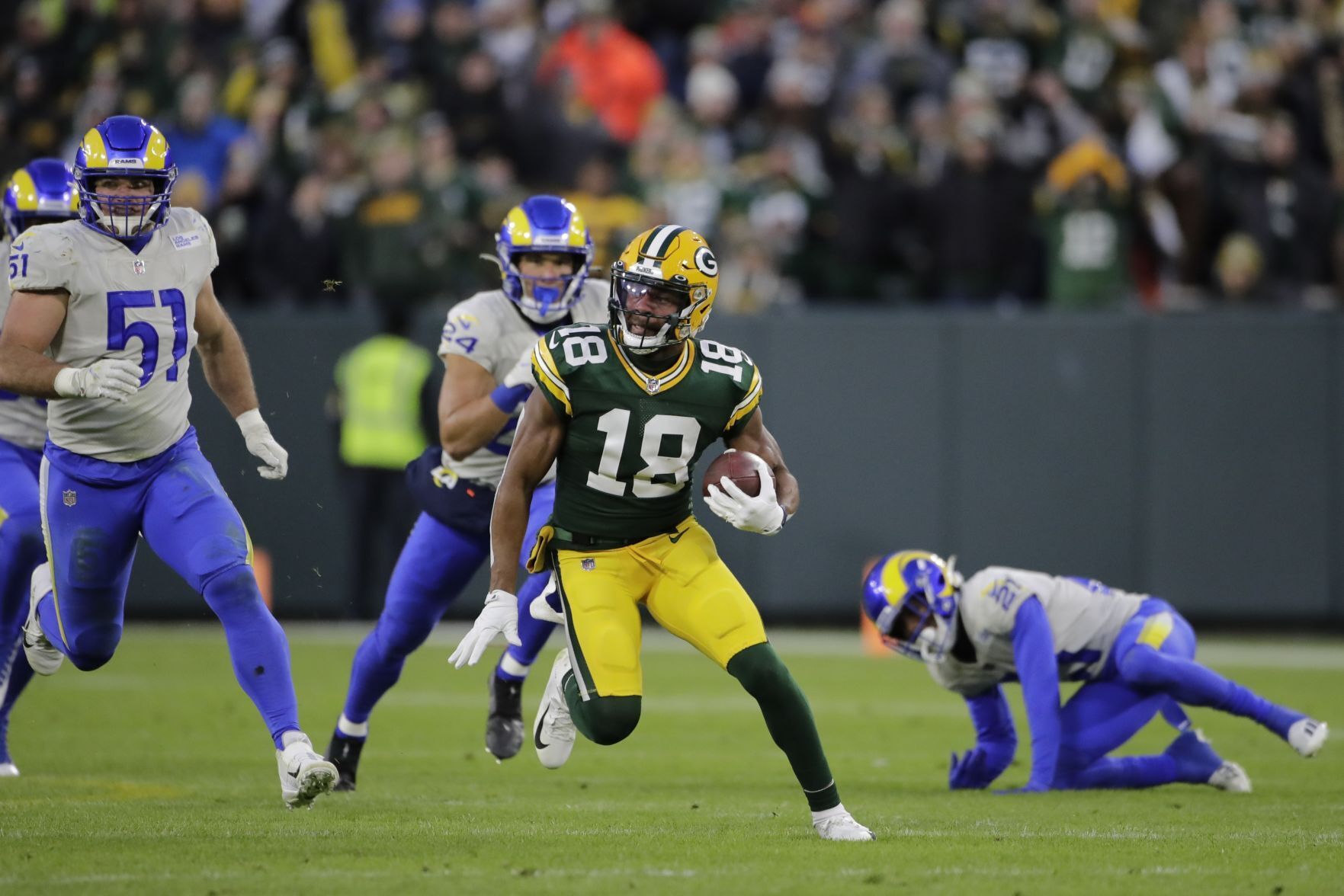Rams Packers Football